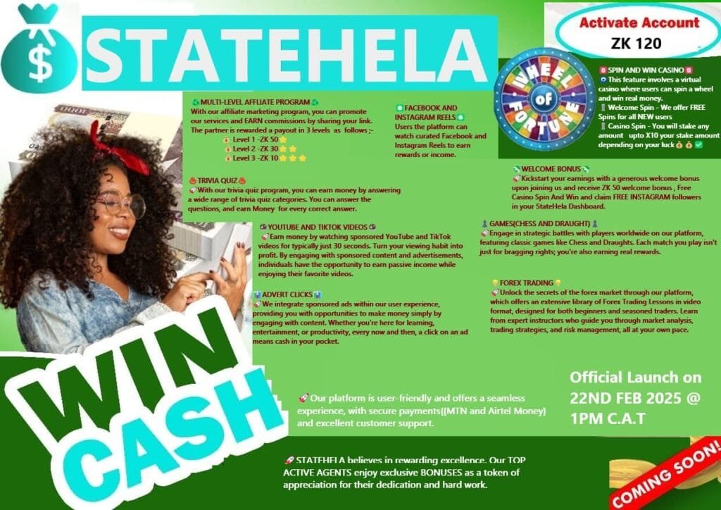 STATEHELA ZAMBIA